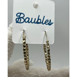 Baubles Gold Hoop